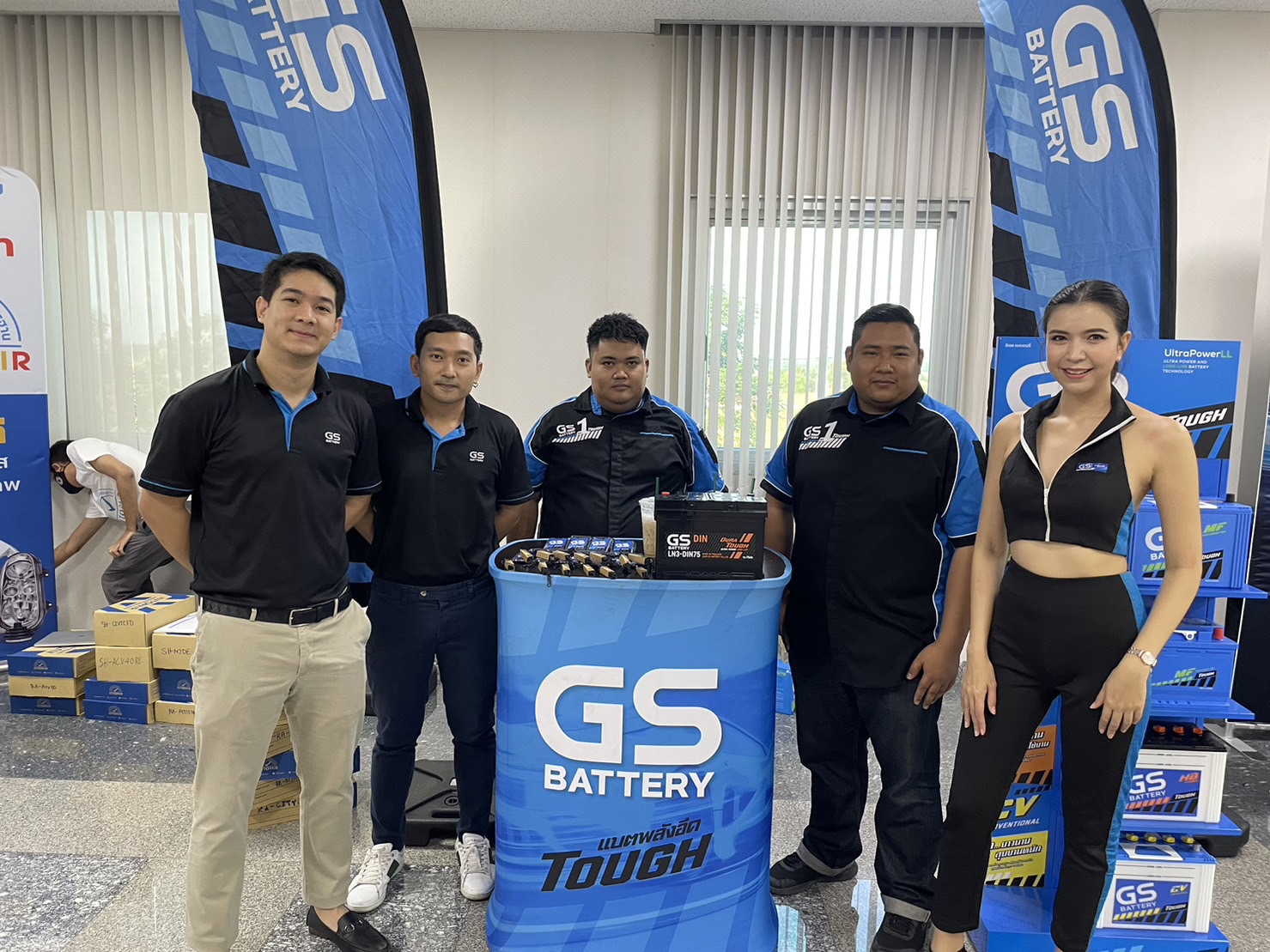 GS BATTERY เข้าร่วมการจัดงาน “กิจกรรมทดสอบยางรถยนต์กับทางบริษัท ไทยบริดจสโตนเอ.ซี.ที (ประเทศไทย) จำกัด”