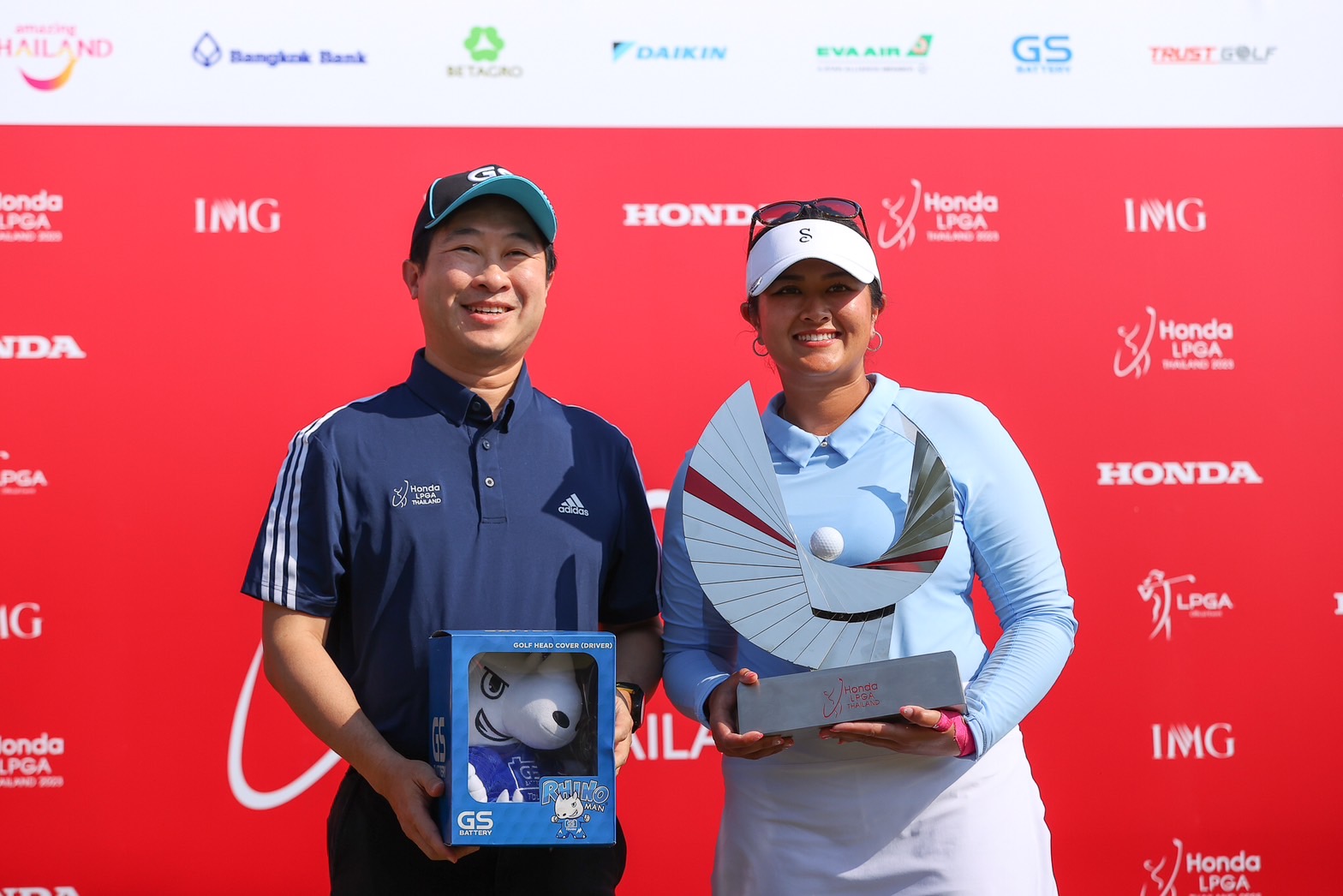 ยีเอสแบตเตอรี่ขอร่วมเเสดงความยินดีกับ "ลิเลีย วู" ผู้คว้าเเชมป์งาน HONDA LPGA THAILAND 2023