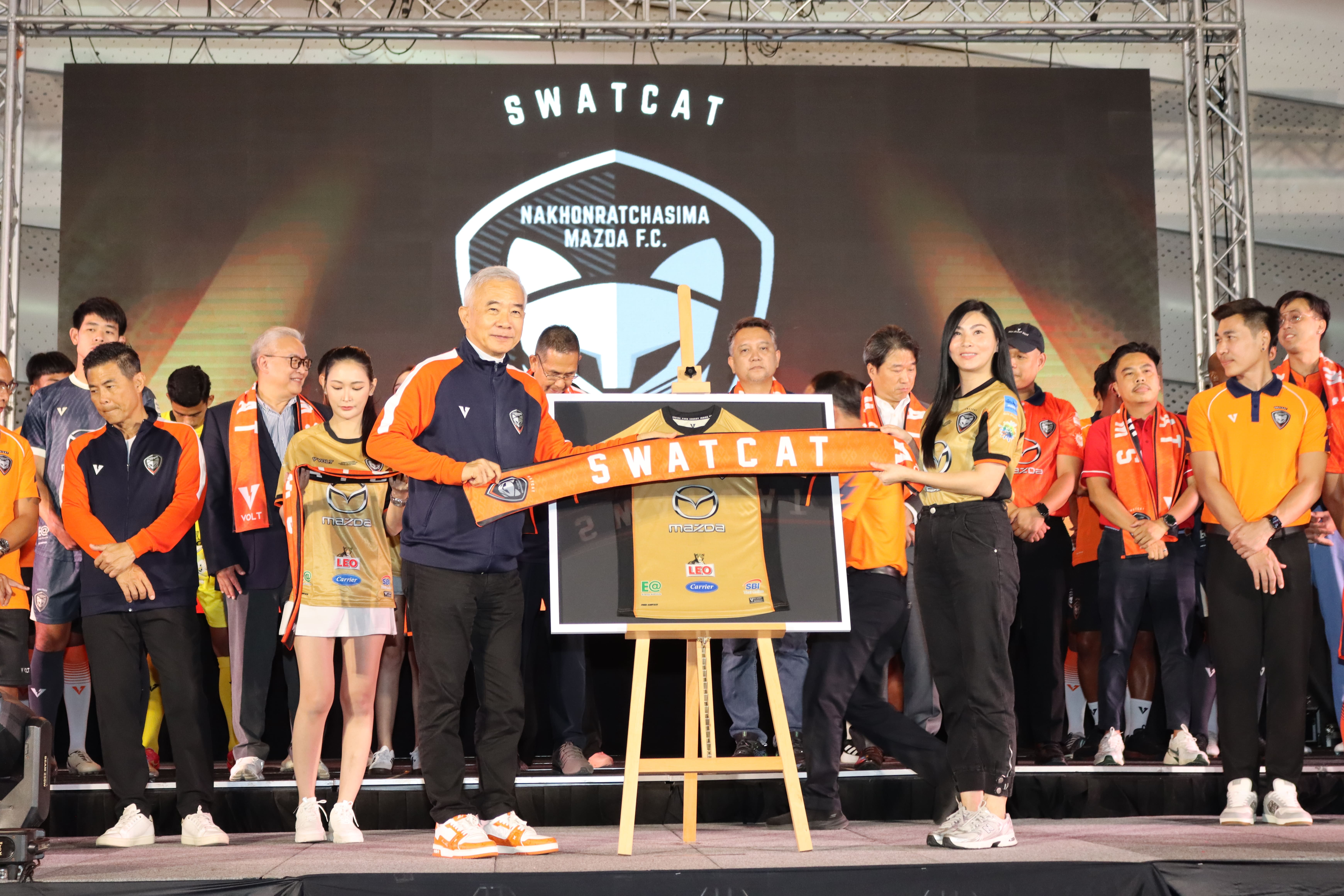 GS BATTERY ร่วมงานเปิดตัว “สโมสร นครราชสีมา มาสด้า เอฟซี ฤดูกาล 2024/25”